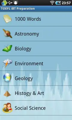 TOEFL iBT Preparation android App screenshot 4